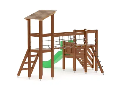 Lappset Activity Tower 17 3D model