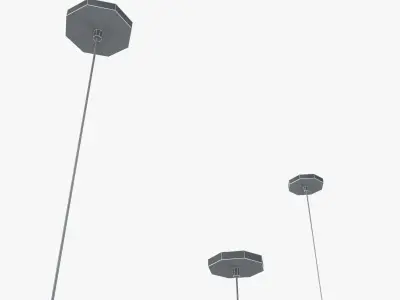 Terzani Shar Pei Ceiling Light 3D model