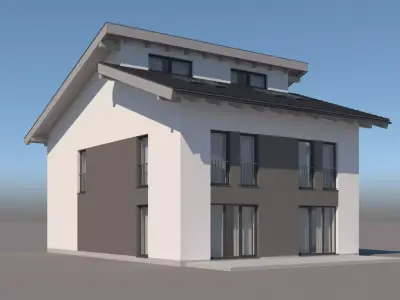 Generic Residential Building 003 3D model