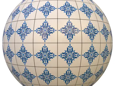 tile patterned 75-seamless-4k-pbr Texture