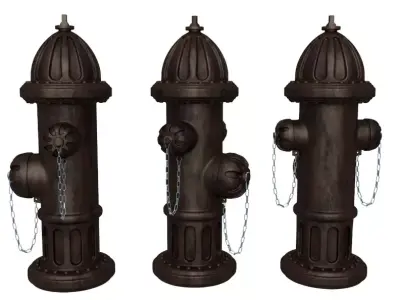 3D Street Elements Collection 3D model