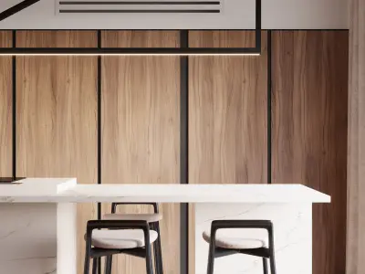 modern interior bb 3D model