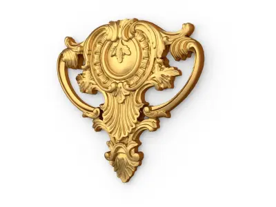 Classic carved decor ornament 471 3D print model purchase