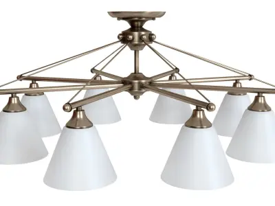 Ceiling chandelier Copter A3208PL-8AB 3D model