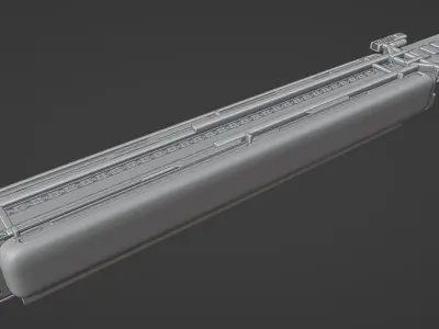 air cargo ship 3D model