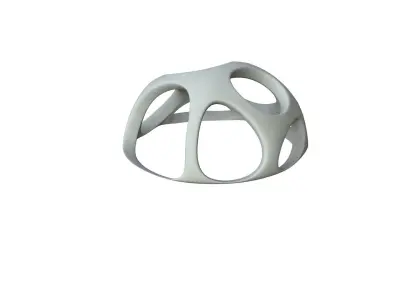 SciFi Cube Object No 52821 Low Poly Shape Low-poly 3D model