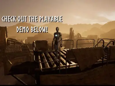 Modular Battlefield - Warzone Low-poly 3D model