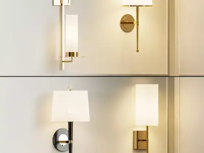 Wall Lamp 2 3D model buy