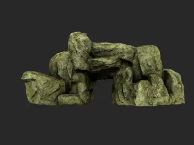 Rock Pack vol 6 Low-poly 3D model