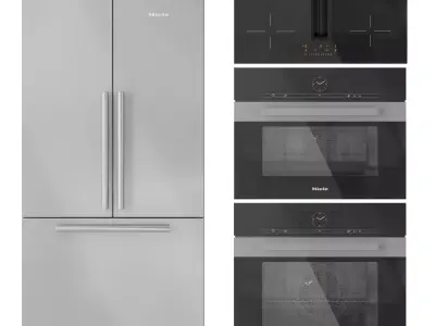 Miele Appliance Collection Set 02 3D model