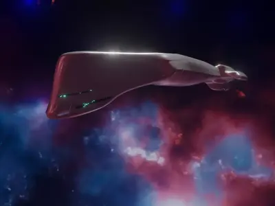 Space Cruiser 3D model