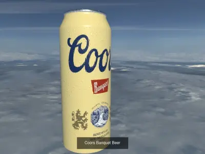 Beer and whiskey 3D model collection 3D Model Pack