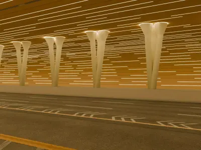 Al-Arabiya Bridge  3D model