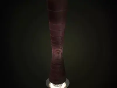 Artistic Modern Lamp 3D model