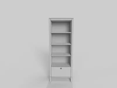 Display Cabinets Minimalist 3D model