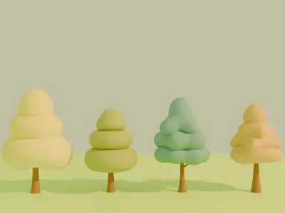 Stylized Cartoon Nature Asset Pack