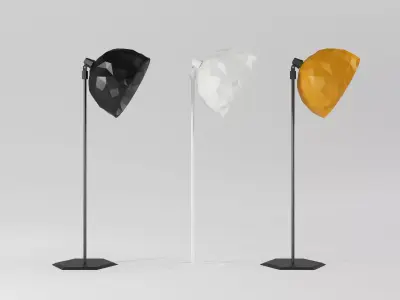 Rock Standing Lamp 3D model