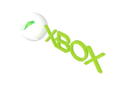 Xbox 2013 Logo v1 002 Free low-poly 3D model