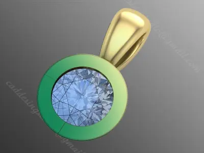 Pendant bi9 3D print model