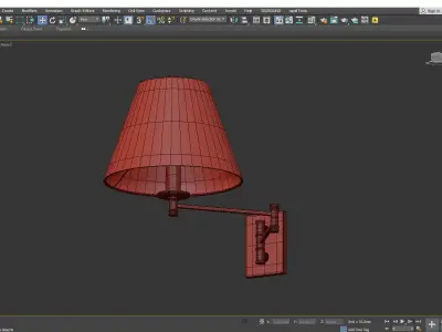 Hudson Valley Claremont Wall Sconce Low-poly 3D model