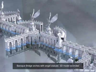 Angelic Kingdoms Collection 3D Model Pack