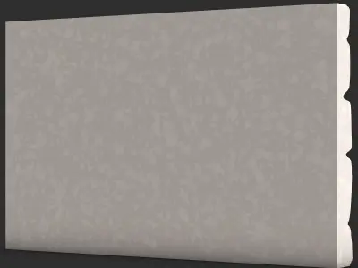 Rough Travertine Stone Wall Segment 3D print model purchase