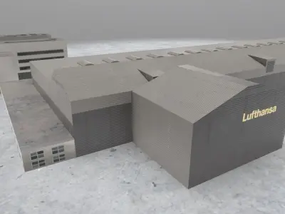 EDDH Storage 2 Low-poly 3D model