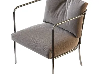 CAFE Garden easy chair 3D model