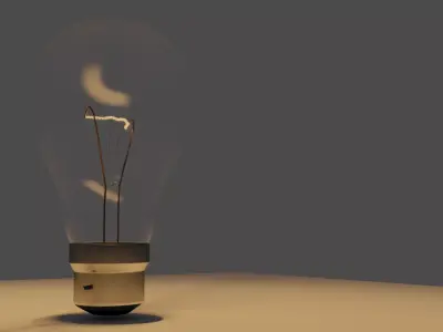 Lightbulb light bulb 3D model
