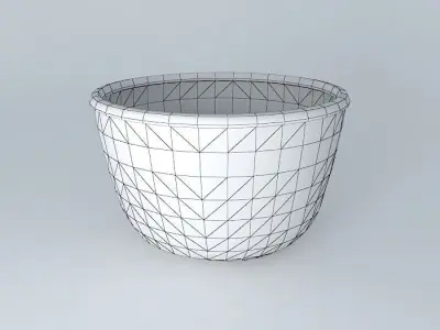 Paneiro wicker basket Free 3D model