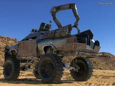  Survival Vehicle With Crane 
