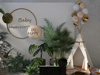 Holiday Decorations 3D model