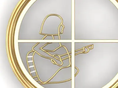 Circle window 3D print model