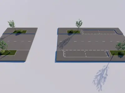 Routes 3D model