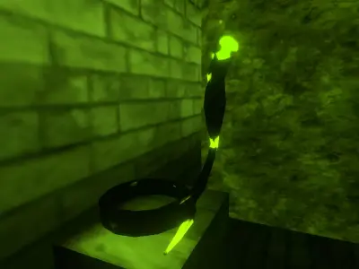 Cobra Torch Low-poly 3D model