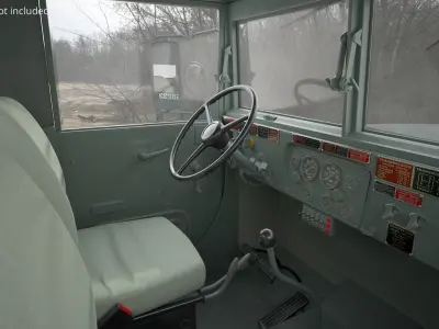  M62 Wrecker Recovery Crane with Towed Jeep M38 