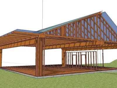 Creative Design-Holiday Cabin-0162 3D model