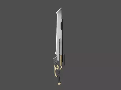 SWORD MODEL  Low-poly 3D model