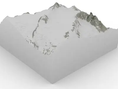 Mount Shuksan  3D model