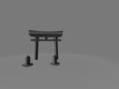 Japanese Tori 3D print model
