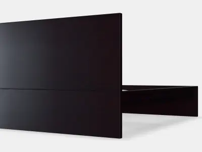 MALM Bed frame high 45 3D model