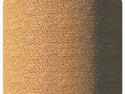 Brick wall 06 - scanned PBR material Texture