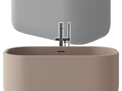 Bathtub Cielo Arcadia Dafne 3D model