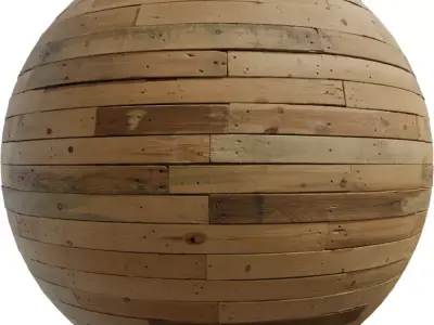 Reclaimed Pine Planks Texture