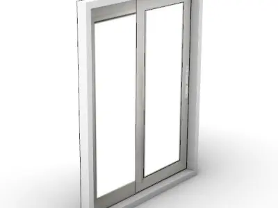 window 3D model 7