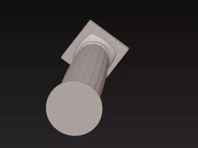 Greek Pole 3D print model