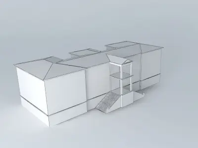 Primary school 3D model