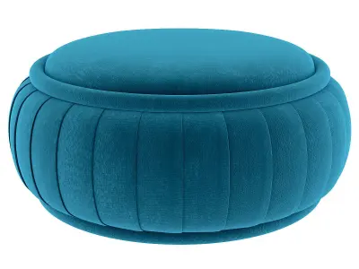 Malibu pouf arcit 3d model Low-poly 3D model