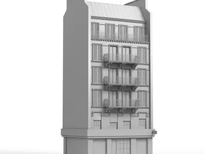 Paris House 3 3D model
