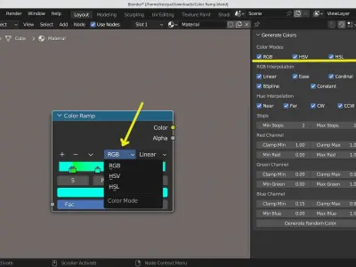 Fast Color Ramp 3D model